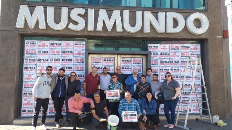 Musimundo: sin respuestas de la empresa se levant el acampe